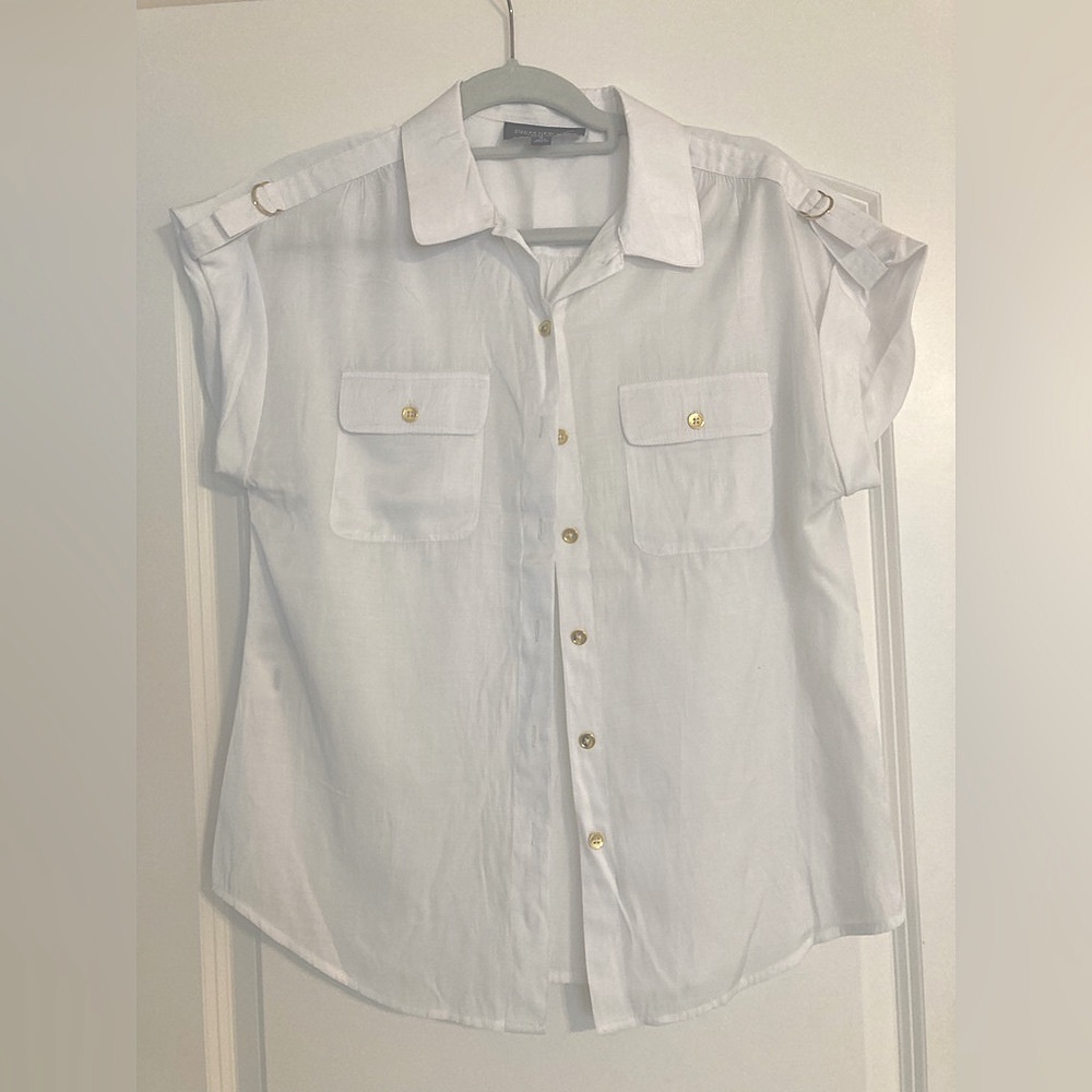 White button up shirt | Jones New York signature
